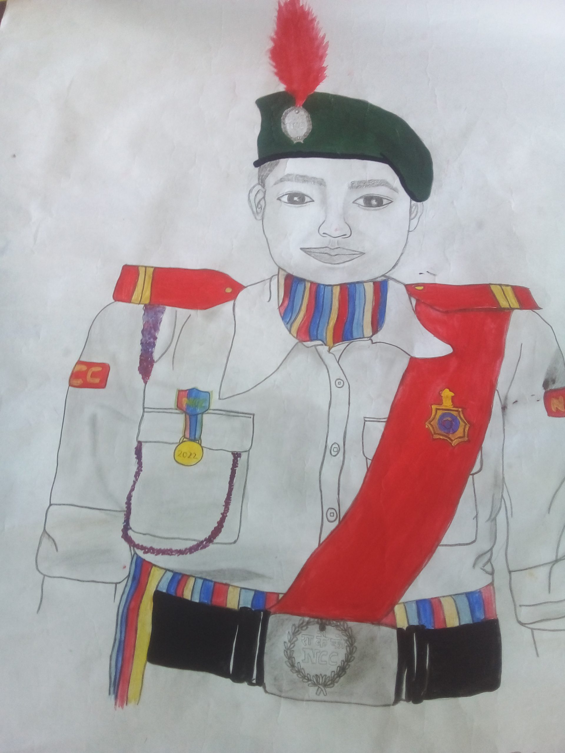 PEN DRAWING – India NCC