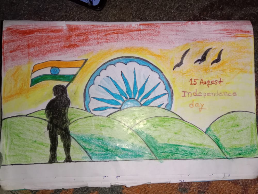 15 AUGUST INDEPENDENCE DAY MY DAUGHTER MEHJABI PARVEEN PARTICIPATE DRAWING  COMPETITION AFTER FINISHED DRAWING COMPETITION SEE GOT CERTIFI... |  Instagram