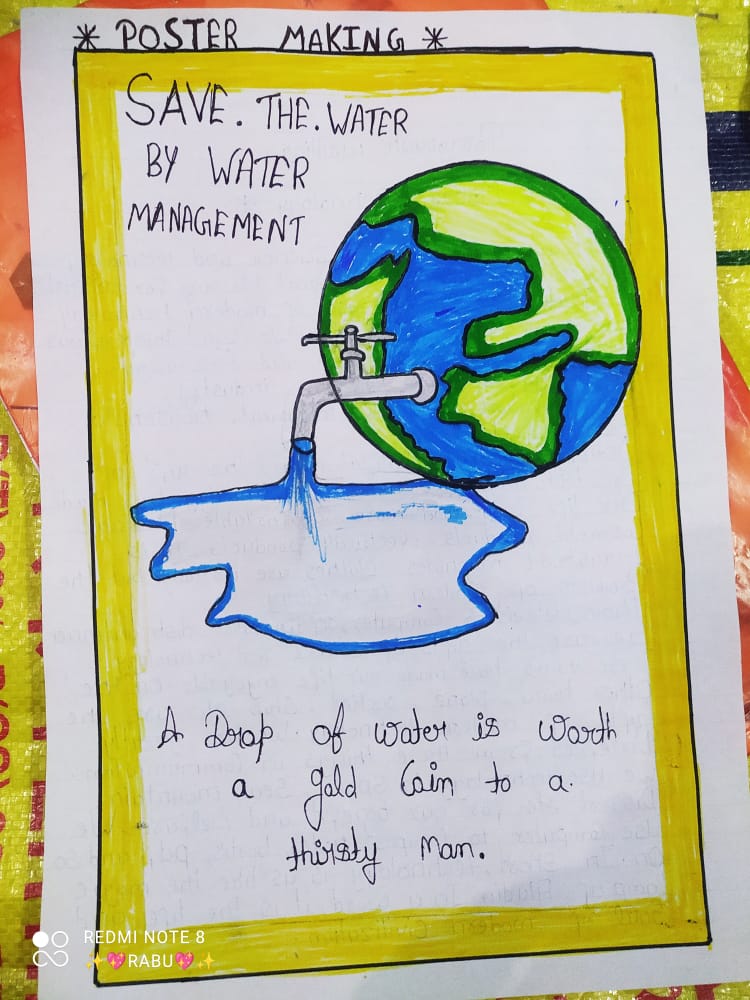 Sources of water drawing easy||Sources of water drawing and colouring||save  water save earth poster - YouTube
