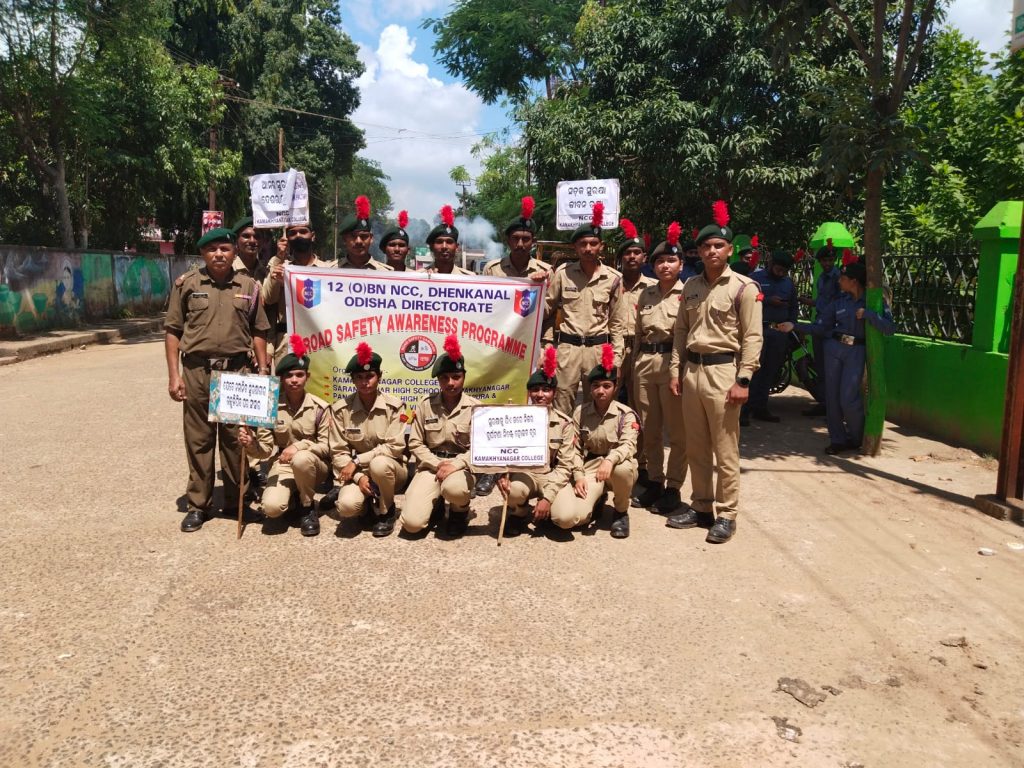 Road safety week – India NCC