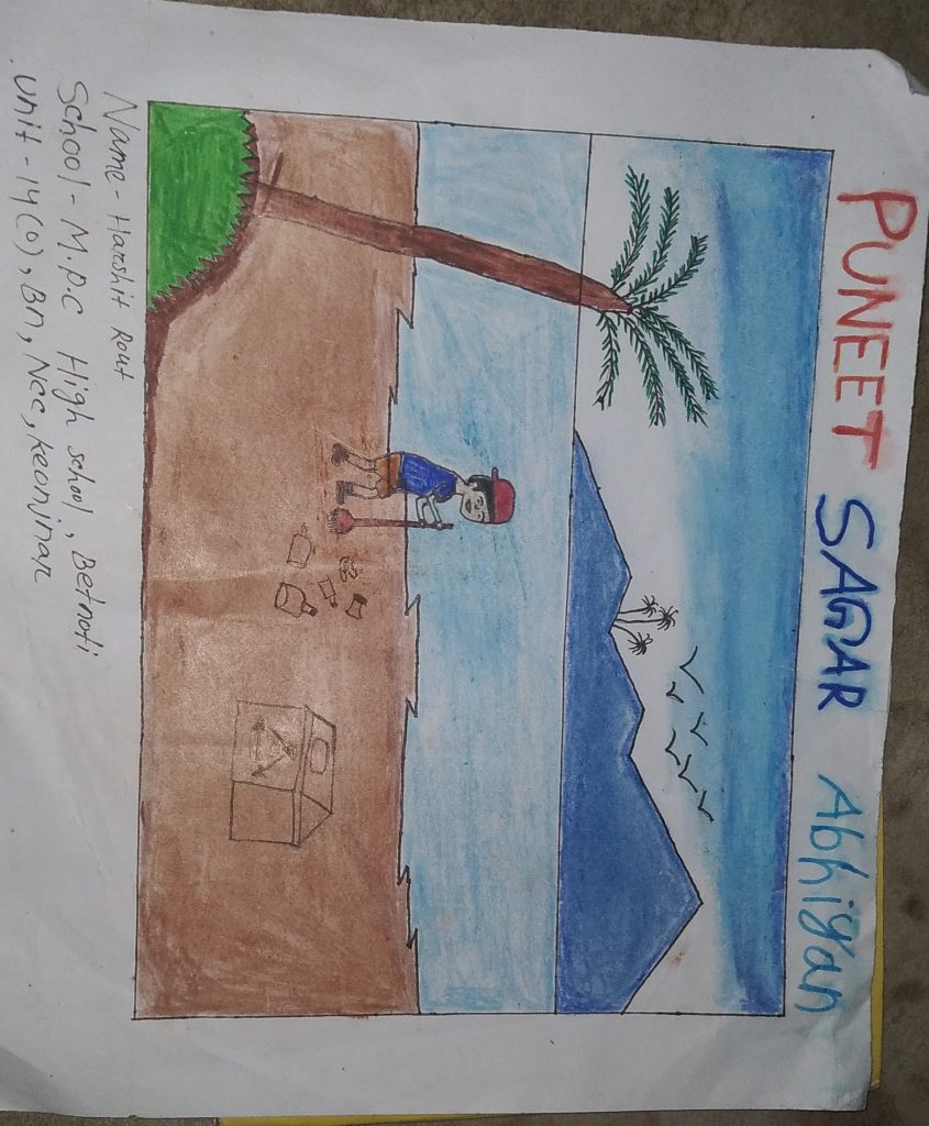 Cartoon Drawing Cherish Water Source World To Prevent Desertification Day  Desert Illustration Illustration | PSD Free Download - Pikbest