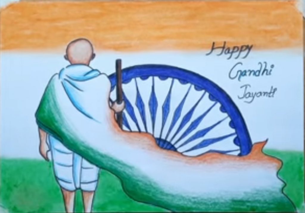 Art Competition on Gandhi Jayanti | Assam.MyGov.in-saigonsouth.com.vn