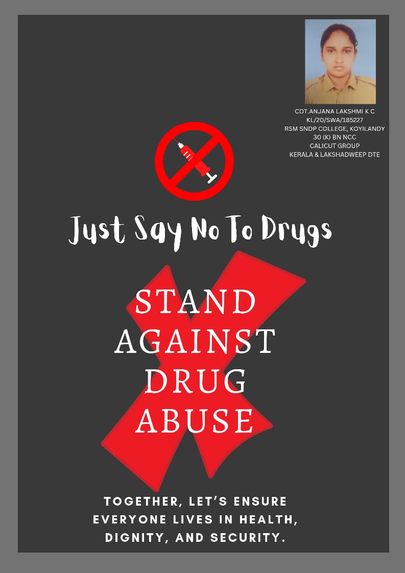 Just Say No To Drugs – India NCC