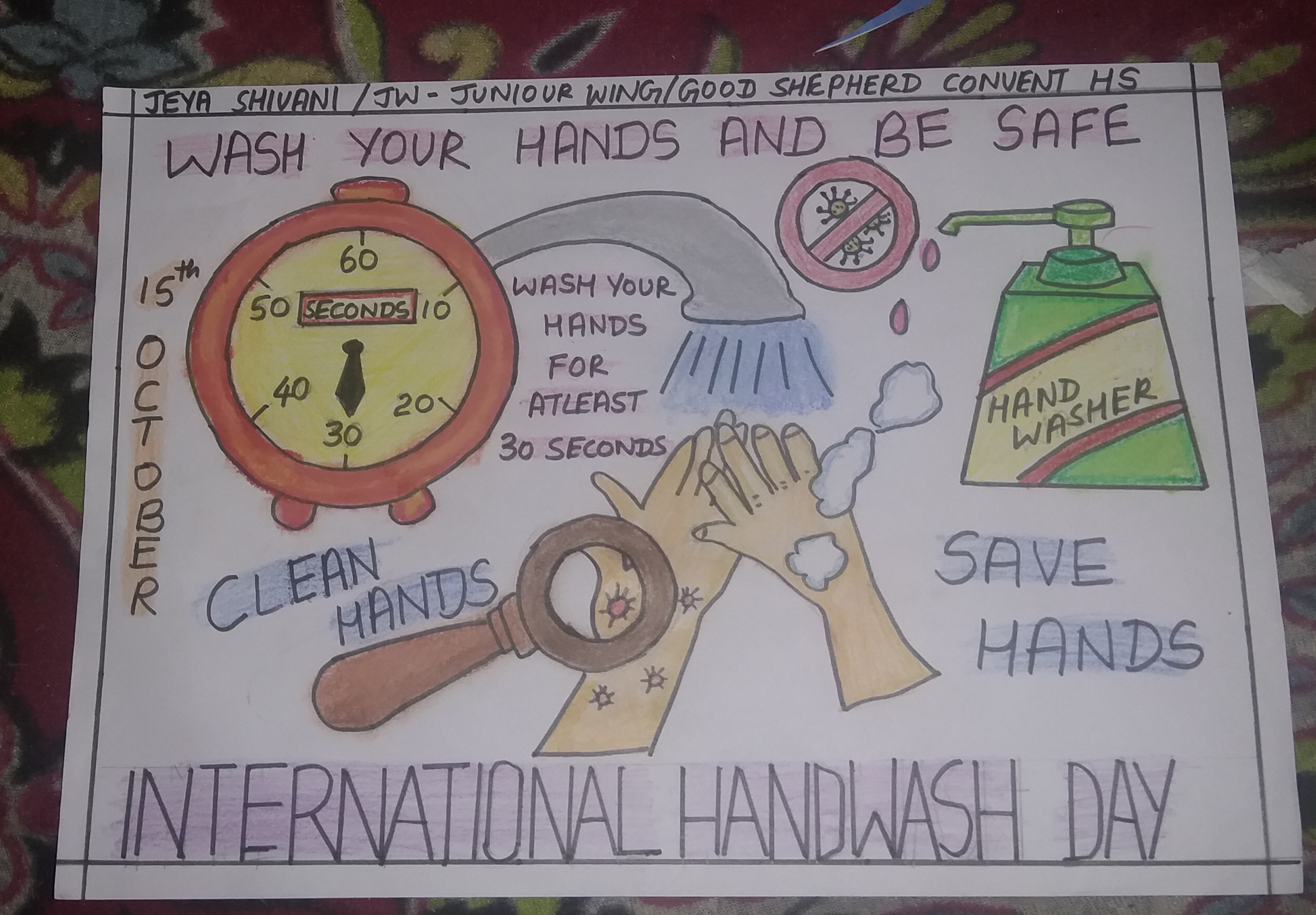 International Handwash Day – India NCC