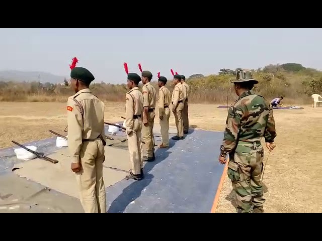 Firing training – India NCC