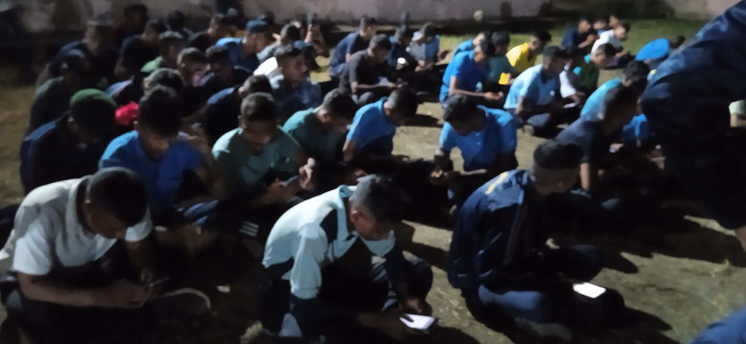 Drill class India NCC