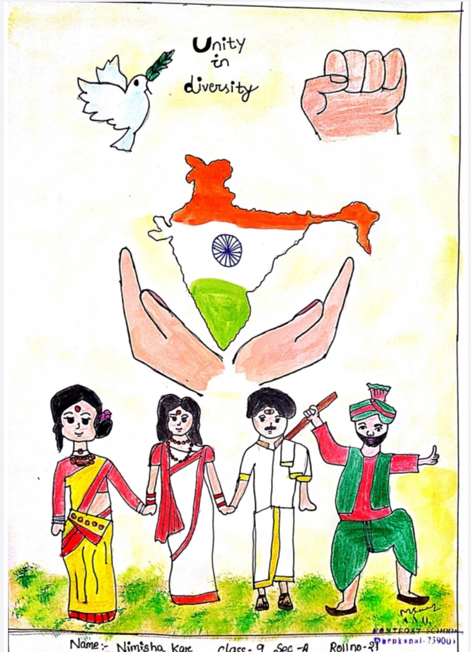 National Unity Day Drawing | Rashtriya Ekta Diwas Drawing for kids 👇👇👇👇  | National Unity Day Drawing | Rashtriya Ekta Diwas Drawing for kids  👇👇👇👇 | By Masti ki PathshalaFacebook