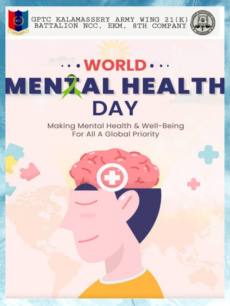 World Mental Health Day – India NCC