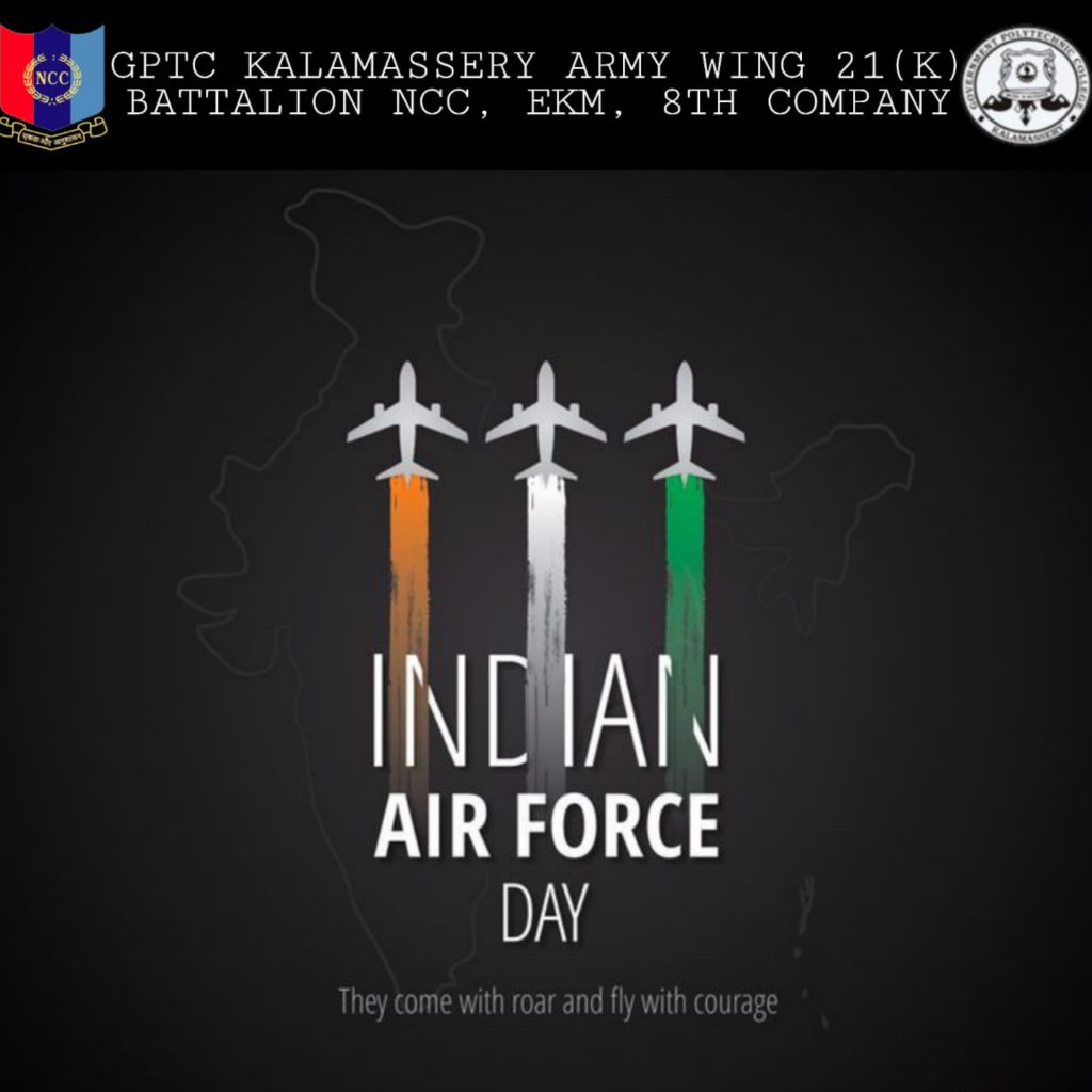 Indian Air force Day India NCC