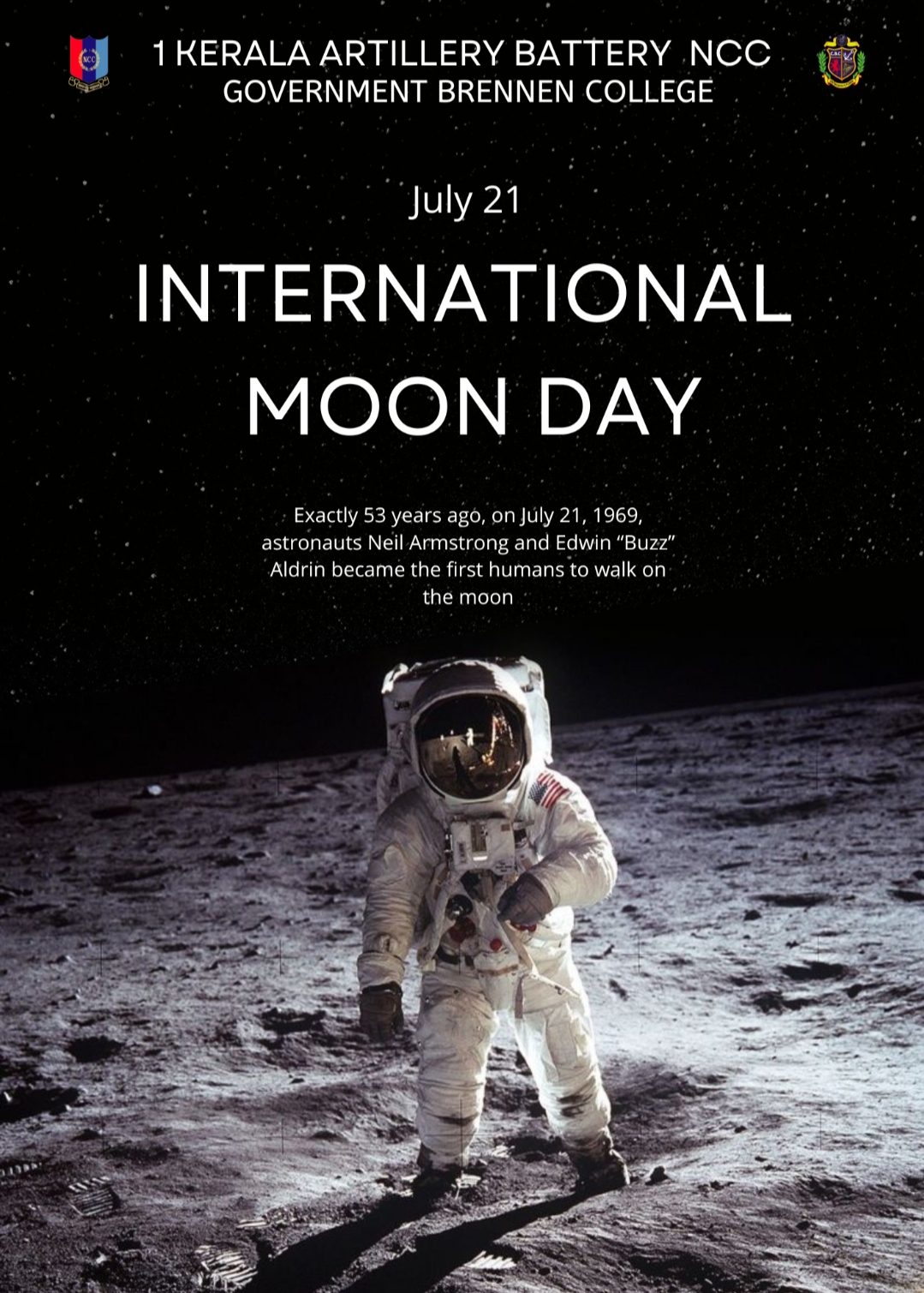 Moon Day Poster   India NCC