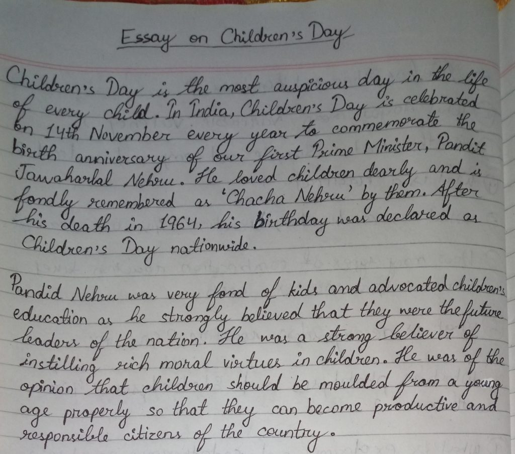 essay-on-children-s-day-india-ncc