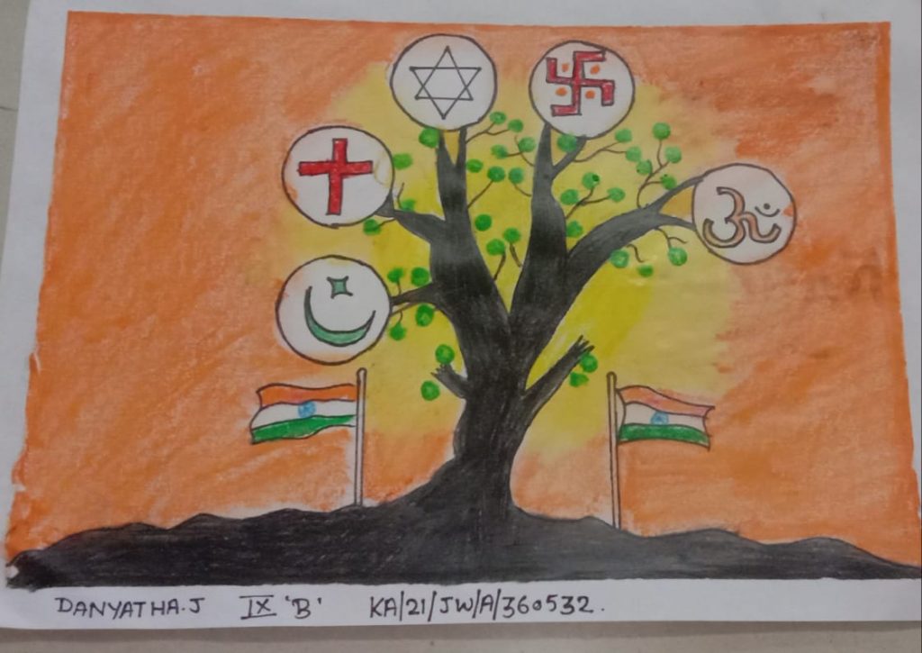 National Unity Day Drawing | Unity Day Poster | Rashtriya Ekta Diwas Drawing  | Rashtriya Ekta Diwas - YouTube