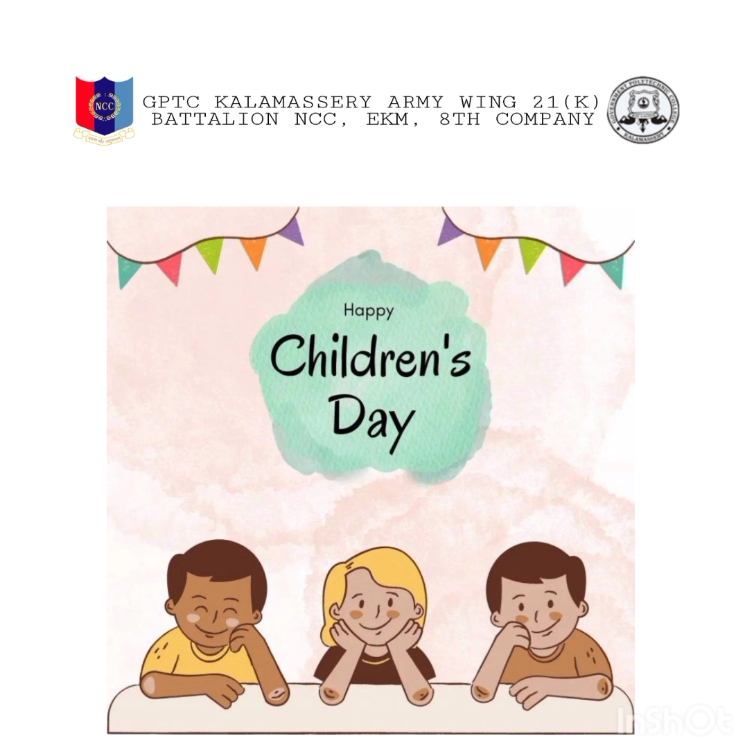 Children\'s day India NCC