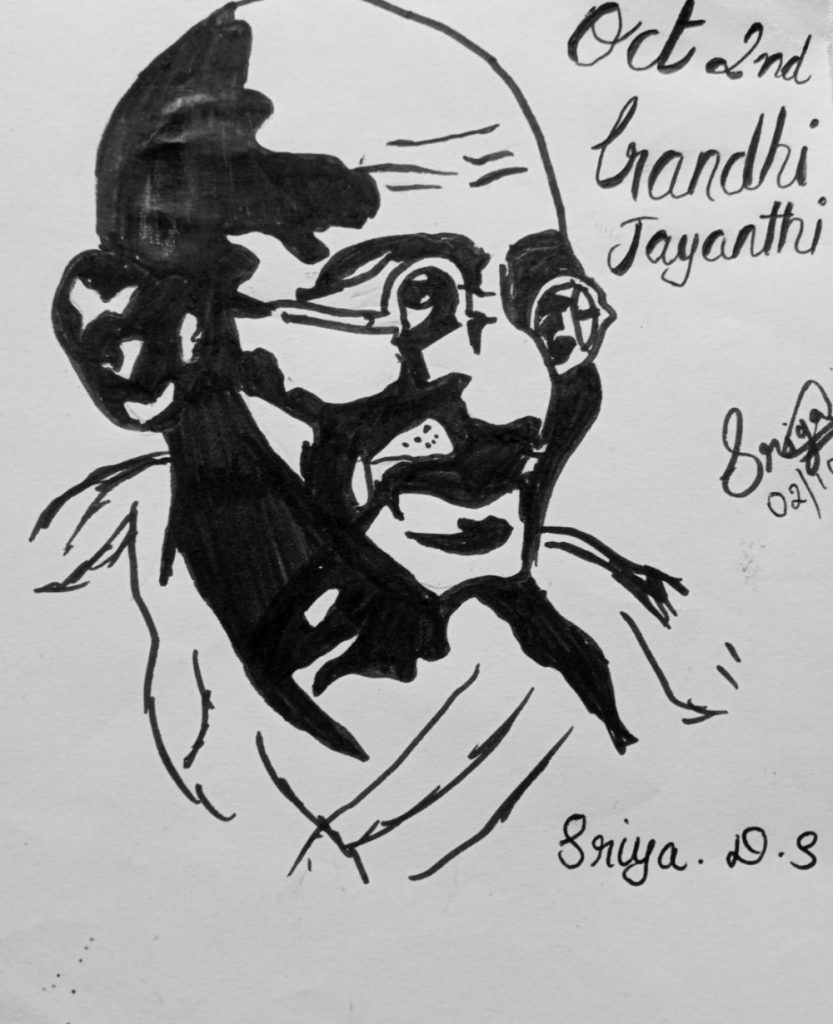 Gandhi Jayanti drawing | Bapuji drawing | How to draw Gandhi Jayanti | Mahatma  Gandhi Drawing | Gandhi Jayanti drawing | Bapuji drawing | How to draw  Gandhi Jayanti | Mahatma Gandhi