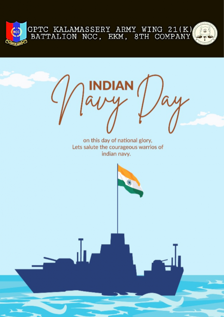 Indian Navy Day – India NCC