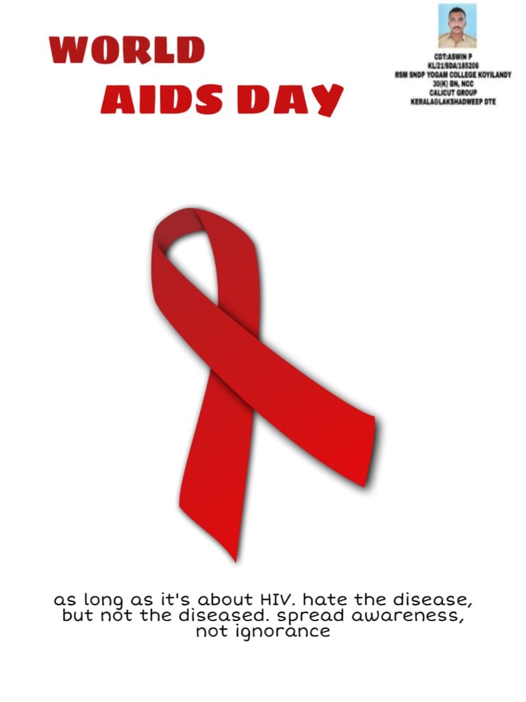 WORLD AIDS DAY – India NCC