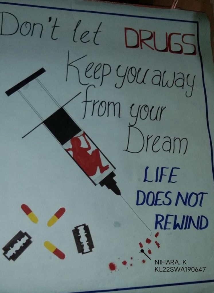 Don't use Drugs – India NCC