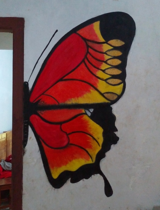 Wall painting – India NCC
