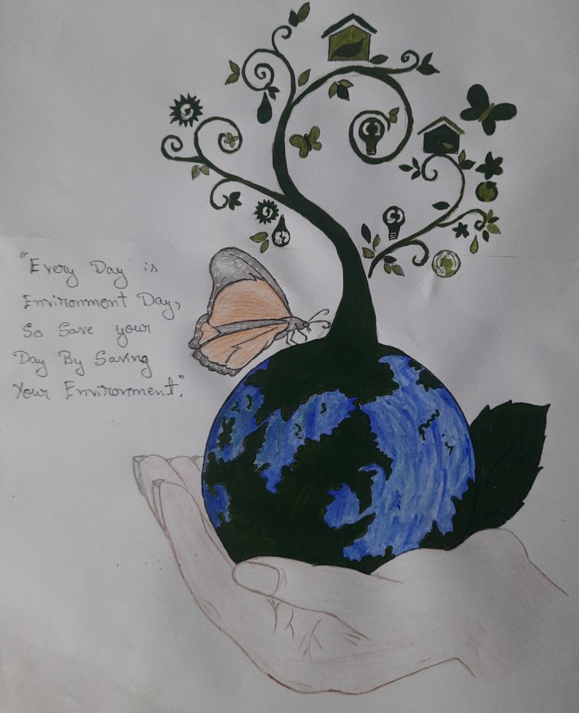 Save environment and human poster | Earth drawings, Poster drawing, Save  earth drawing