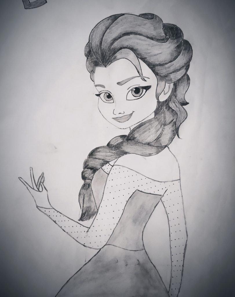 Elsa sketch - Elsa the Snow Queen Photo (36626856) - Fanpop
