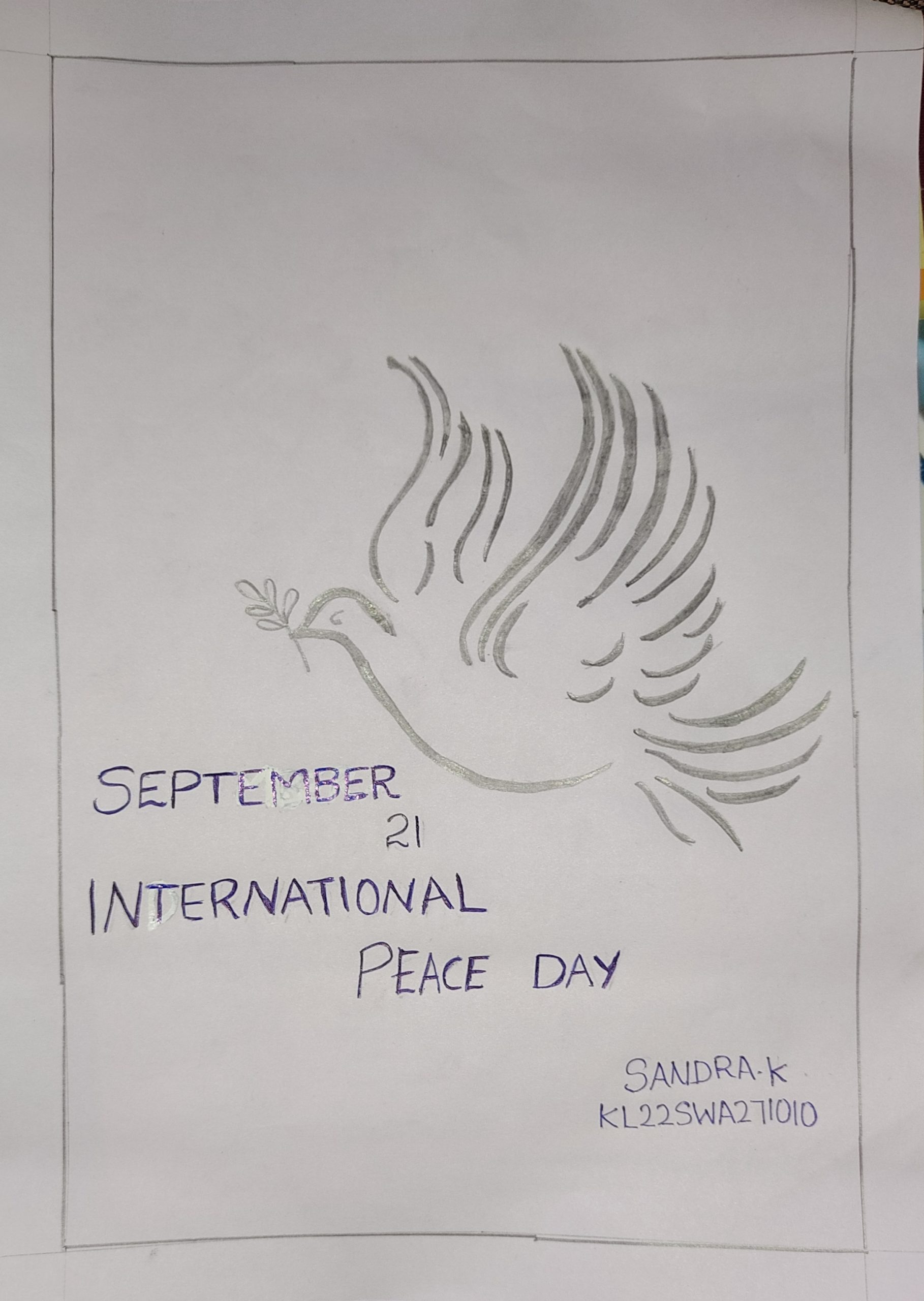 International Peace Day Drawing || World Peace Day Poster Drawing Easy ||  World Peace Day Drawing - YouTube | World peace day, Easy drawings, Poster  drawing