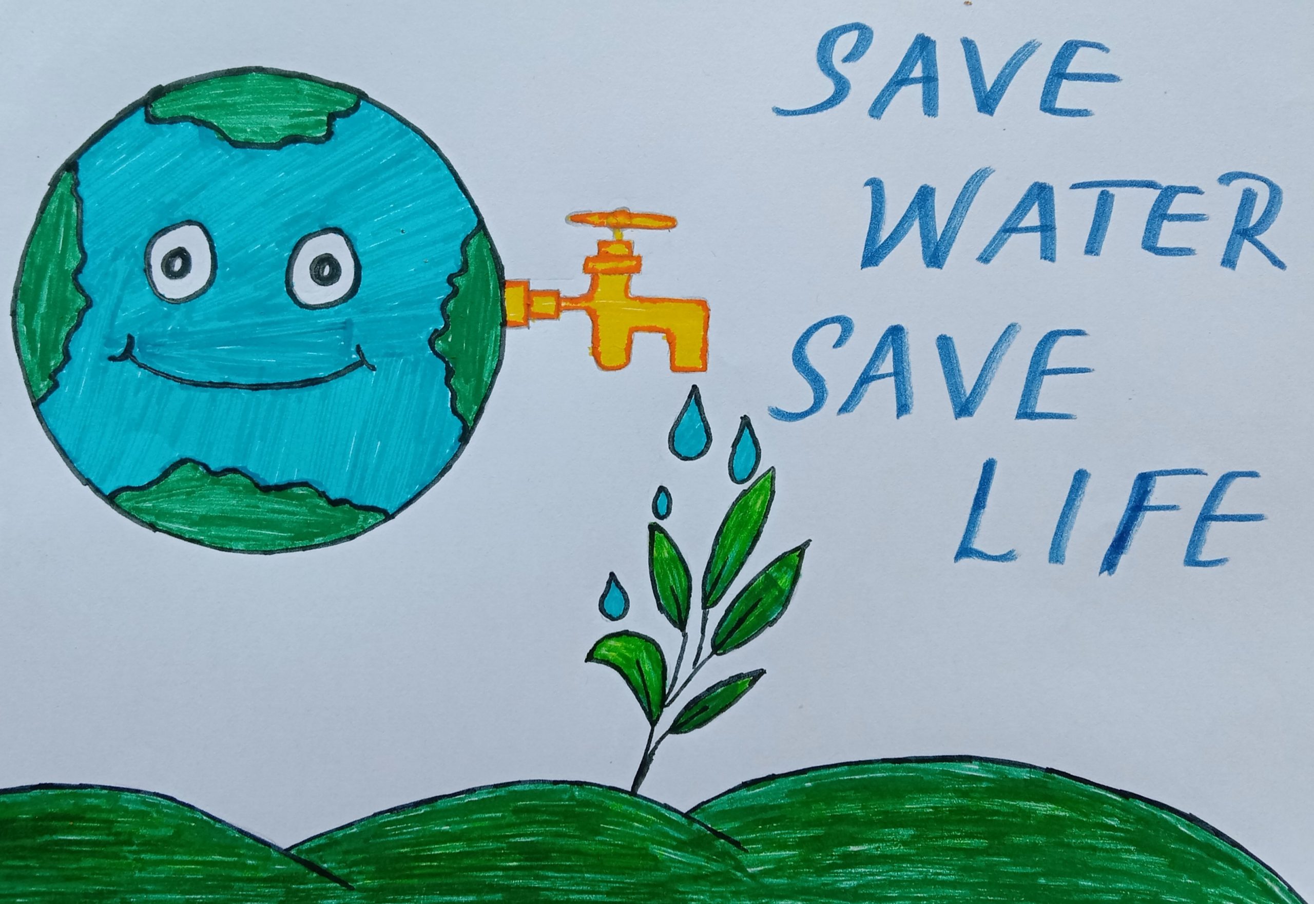 Save Water Save Life – India NCC