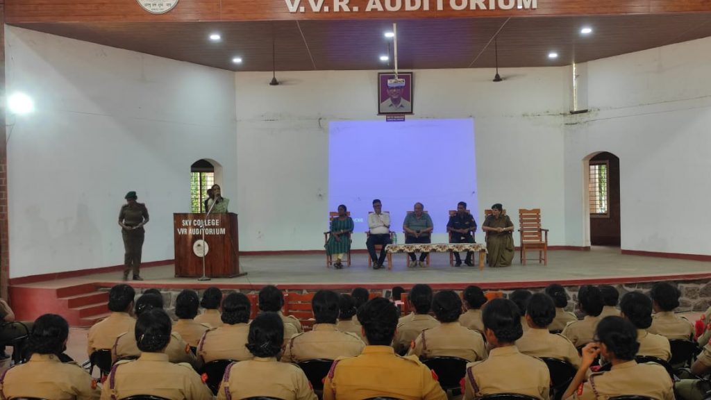 Awareness class on mentstural hygiene – India NCC