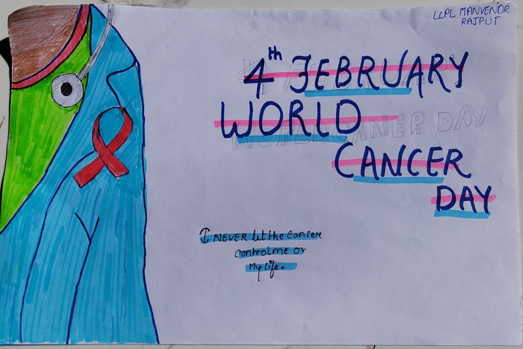 World Cancer Day Drawing/ Cancer Awareness Poster Drawing / World Cancer Day  Chart Drawing Easy - YouTube
