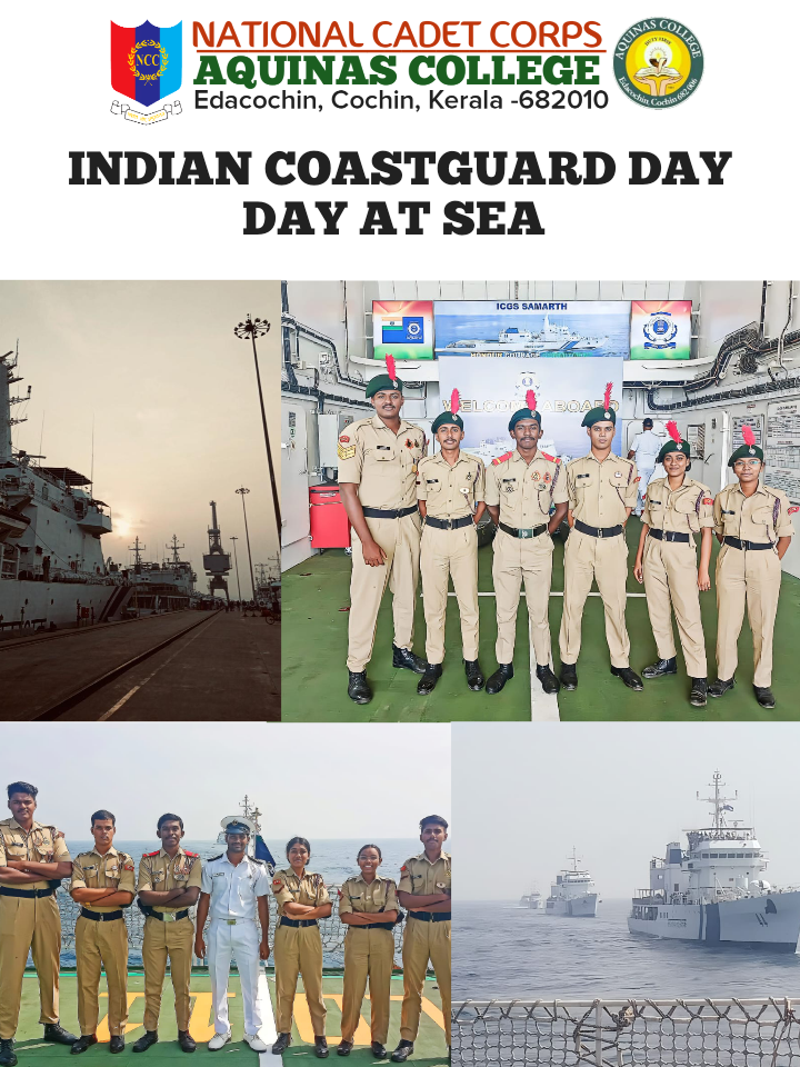 Indian coastguard day celebration India NCC