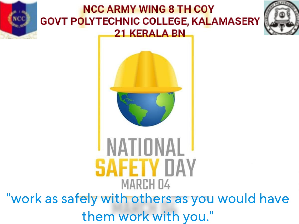 National Safety Day India Ncc 