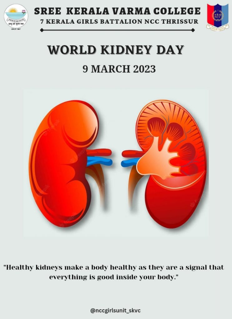 WORLD KIDNEY DAY – India NCC