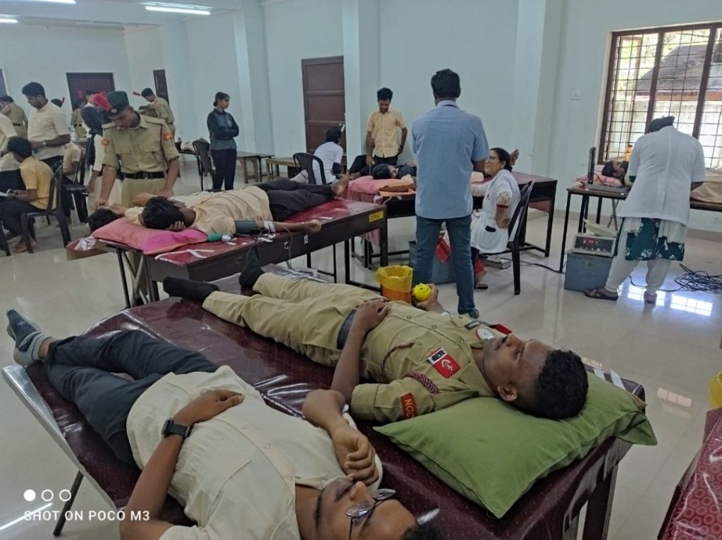 BLOOD DONATION CAMP – India NCC