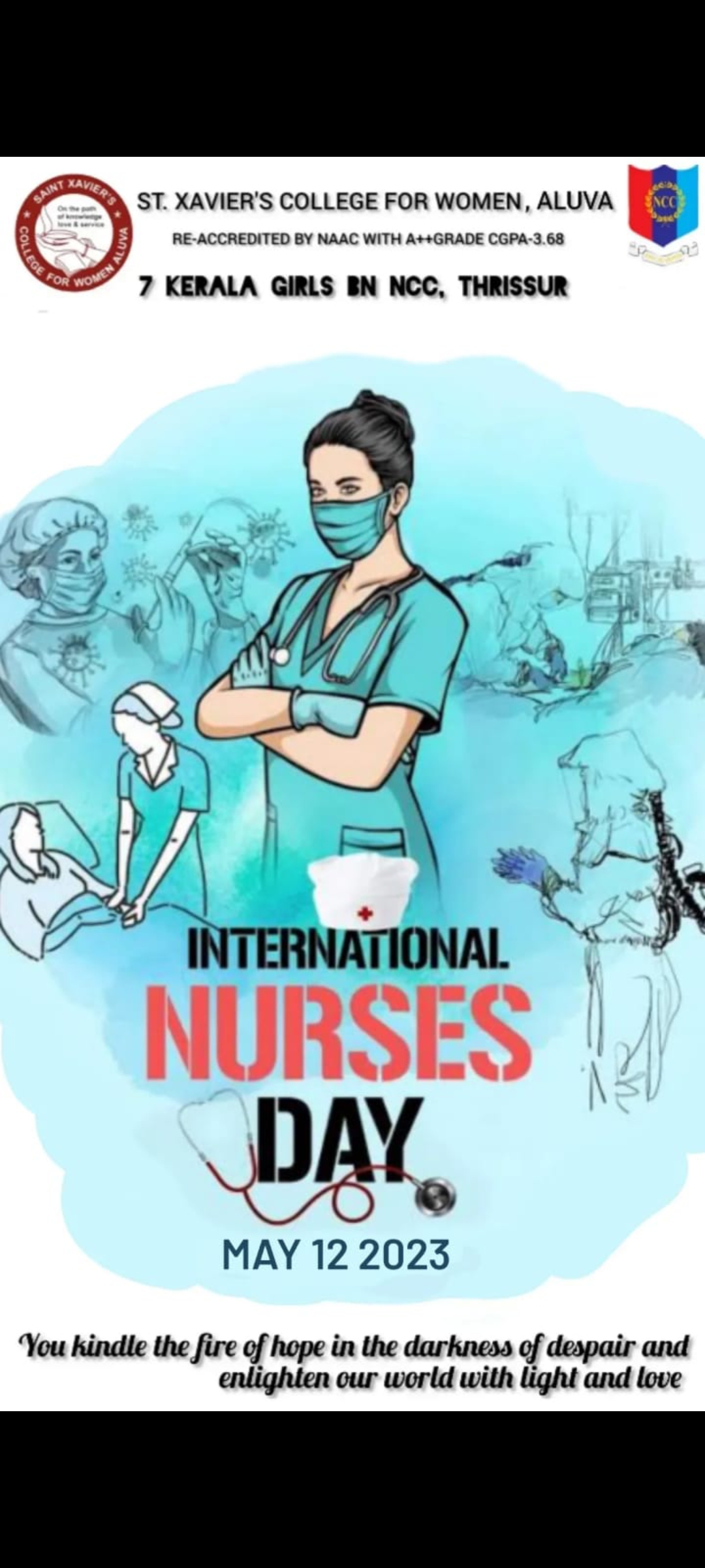 INTERNATIONAL NURSE DAY India NCC