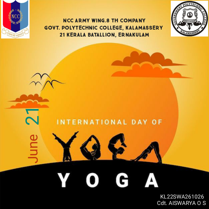 International Day of Yoga – India NCC