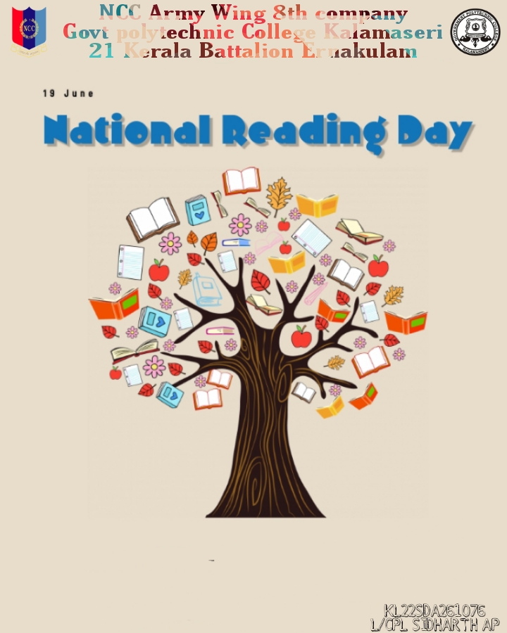 National Reading Day ?? India NCC