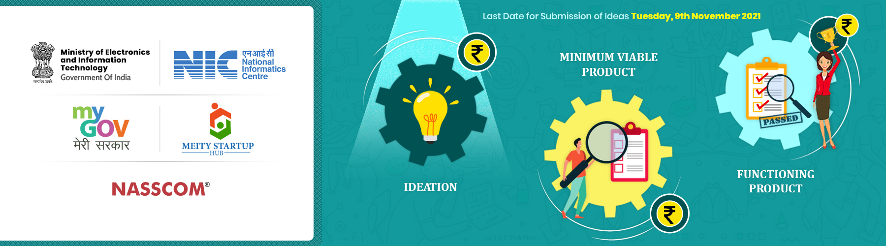 Ministry of Electornics & Information Technology, NIC, MyGov, MeitY Startup Hub, NASSCOM collaborate to invite Startups