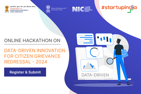 Online Hackathon on Data-driven Innovation for Citizen Grievance Redressal-2024