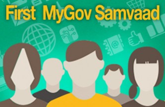 First MyGov Samvaad successfully held on 29th November 2014