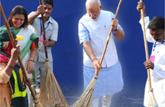 मेरी सरकार के साथ चलें स्वच्छ भारत की ओर