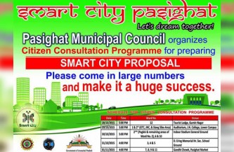 First round of Citizen Consultation Campaign for Pasighat Smart City