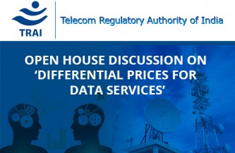 Open House Discussion on Differential Prices for Data Services