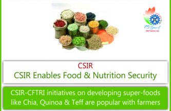 CSIR Enables Food & Nutrition Security