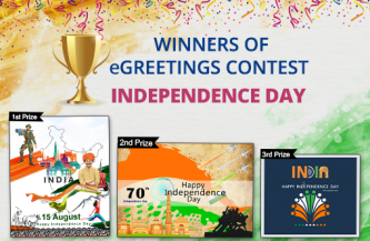 Announcing Winners for eGreetings Design Contest for Independence Day 2016