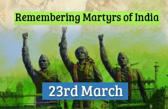 Remembering Martyrs of India