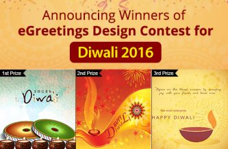 Winners of eGreetings Design Contest for Diwali 2016
