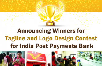 Announcing Winners for Tagline and Logo Design Contest for India Post Payments Bank