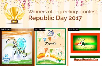 Announcing Winners of eGreetings design contest for Republic Day 2017