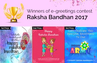 Announcing Winners for eGreetings Design Contest for Raksha Bandhan 2017