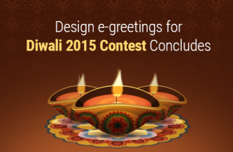 Design e-greetings for Diwali 2015 contest concludes