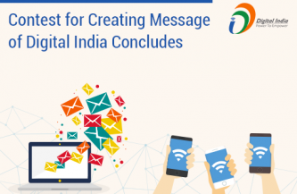 Contest for Creating Message of Digital India concludes